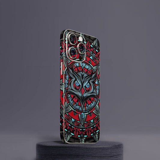 Mighty Owl Red Mobile Skin