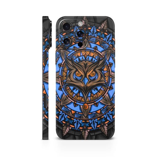 Mighty Owl Blue Mobile Skin