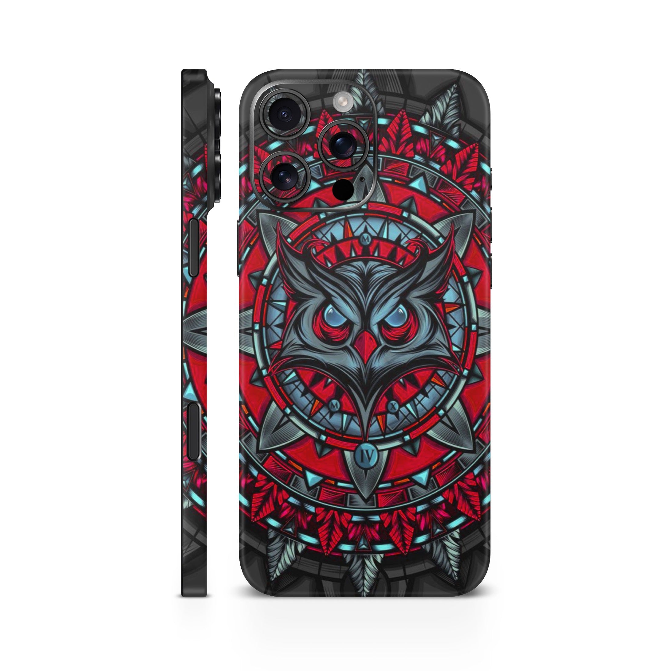 Mighty Owl Red Mobile Skin