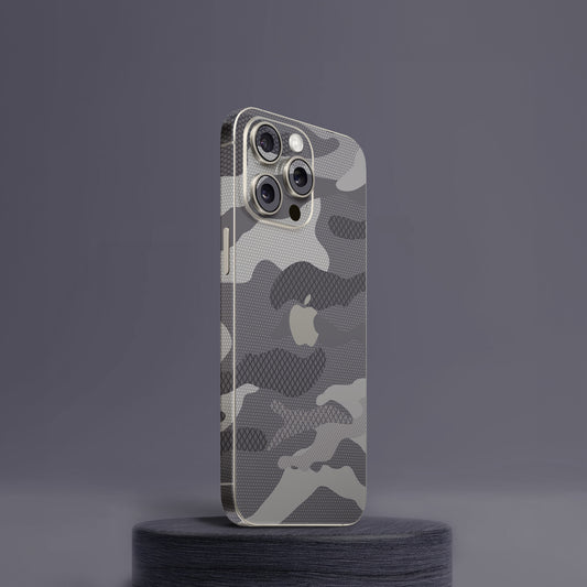 Military Grey Camo Mobile Skin