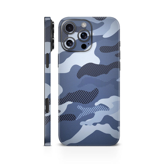 Military Blue Camo Mobile Skin