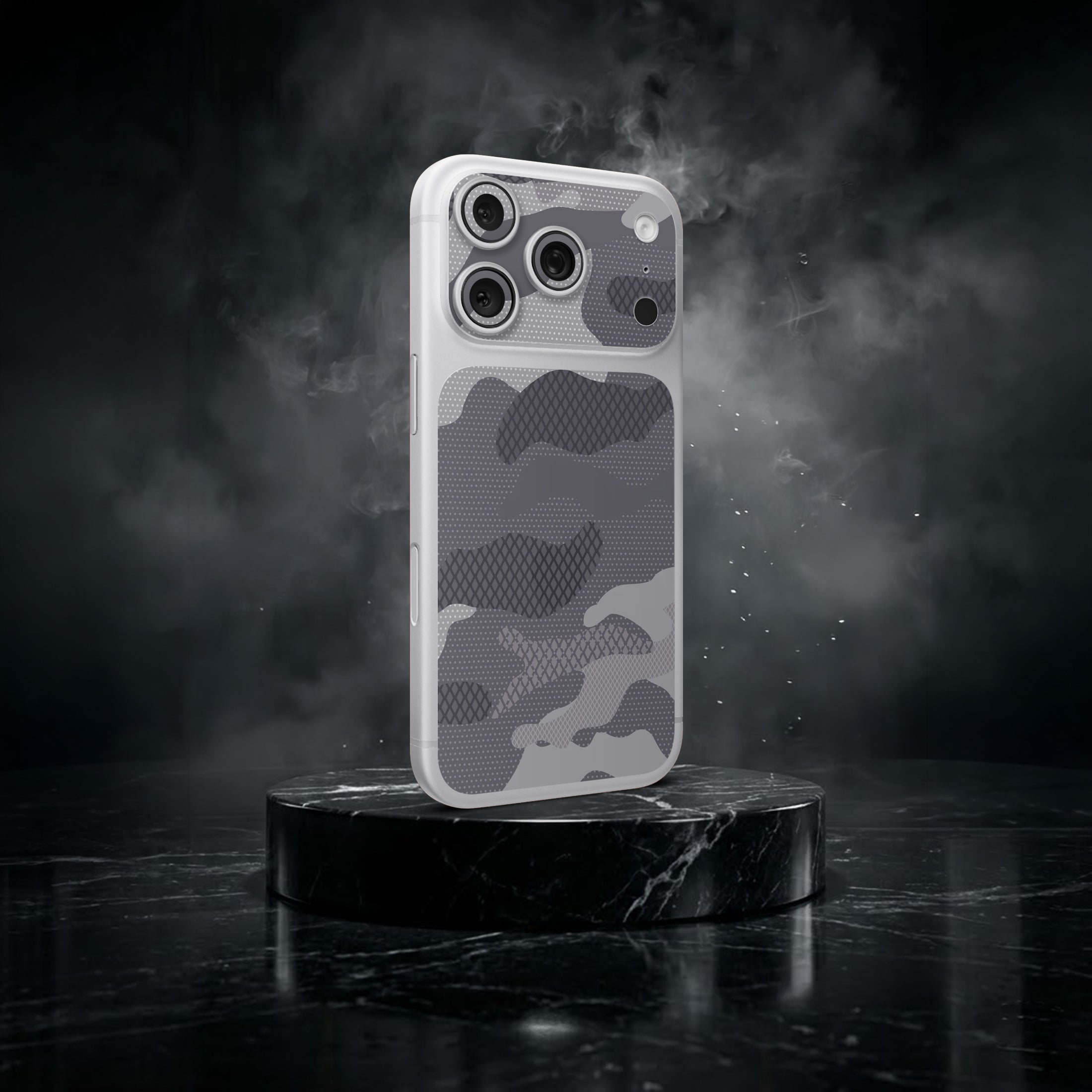 Military Camo Camera & Pocket Skin for iPhone 17 Pro / 17 Pro Max