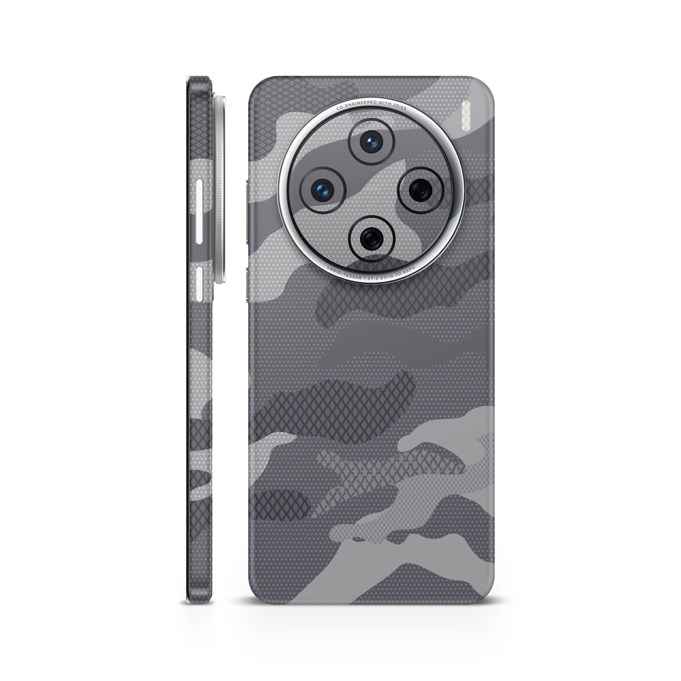 Military Grey Camo Mobile Skin