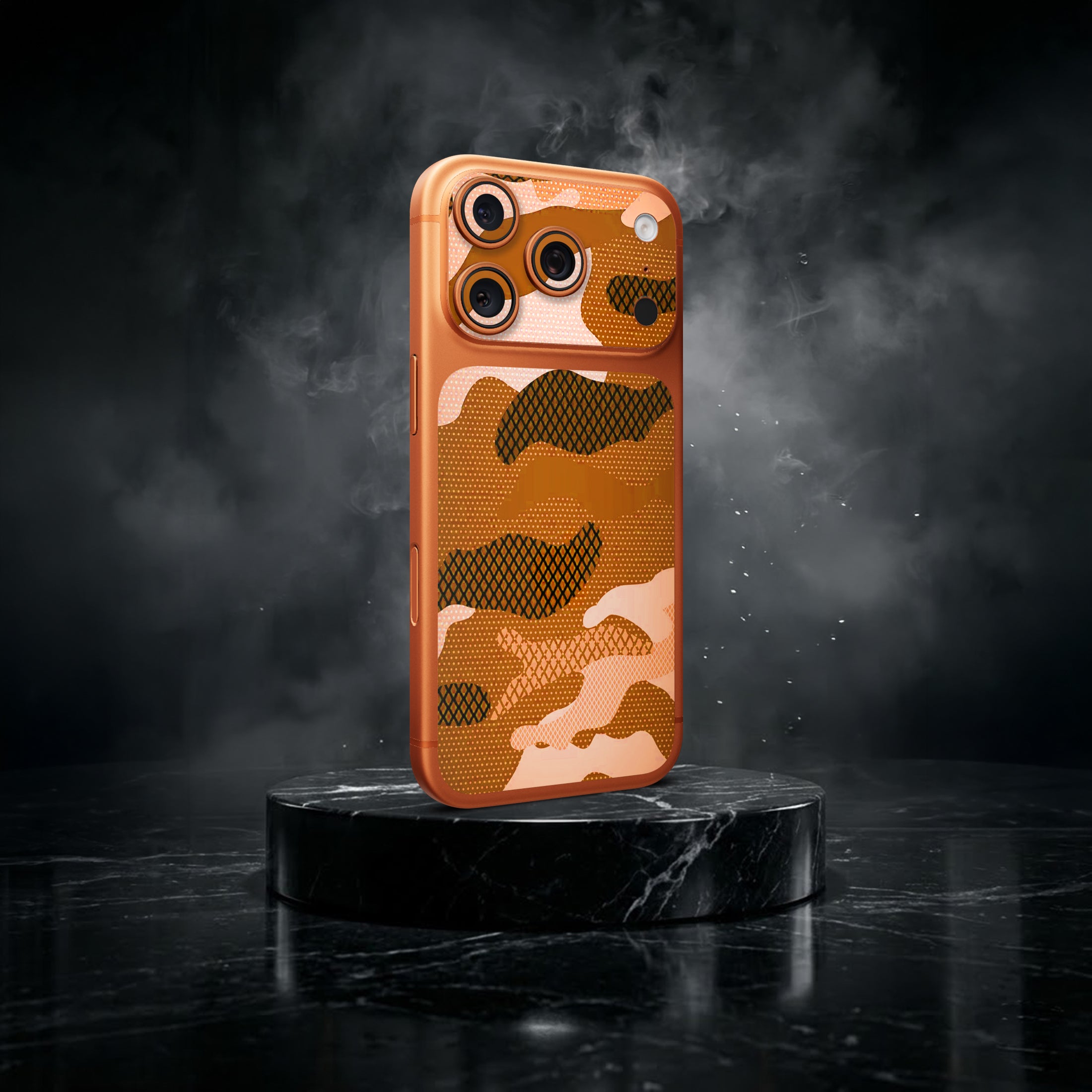 Military Camo Camera & Pocket Skin for iPhone 17 Pro / 17 Pro Max