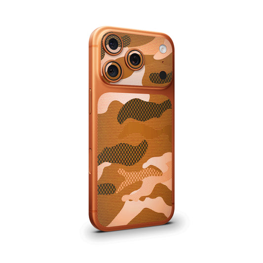 Military Camo Camera & Pocket Skin for iPhone 17 Pro / 17 Pro Max