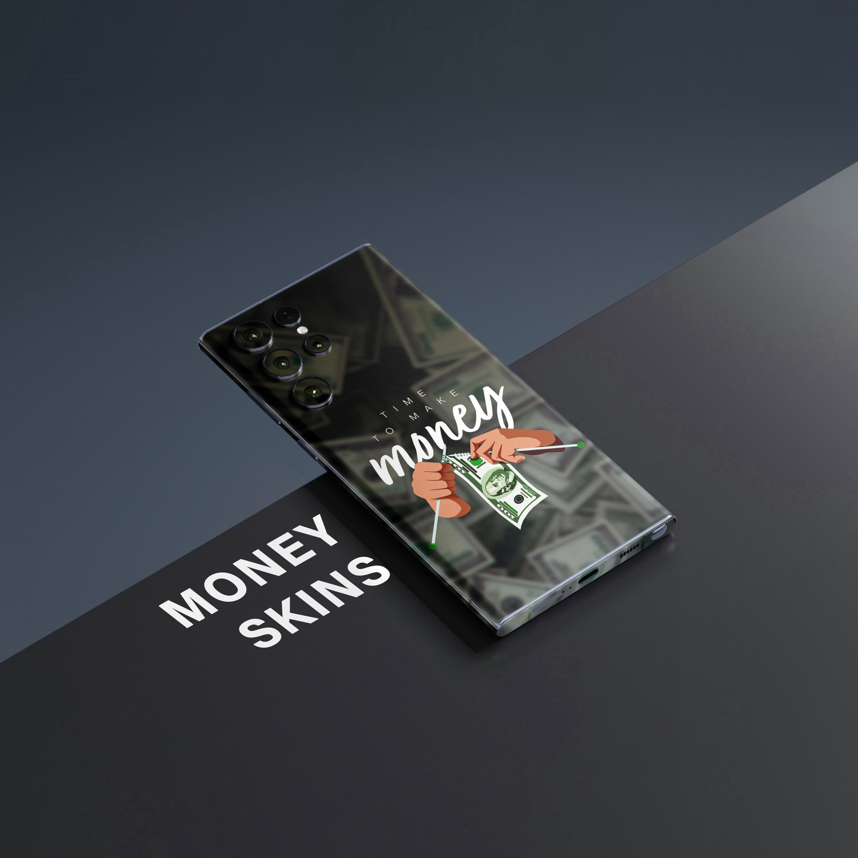 Money Art 5 Mobile Skin