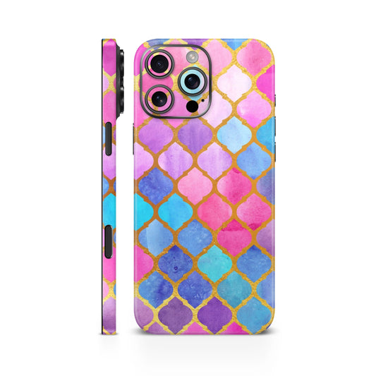 Moroccan Tiles Multi Mobile Skin