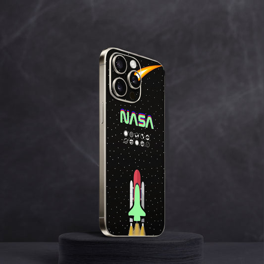 NASA Neon Mobile Skin