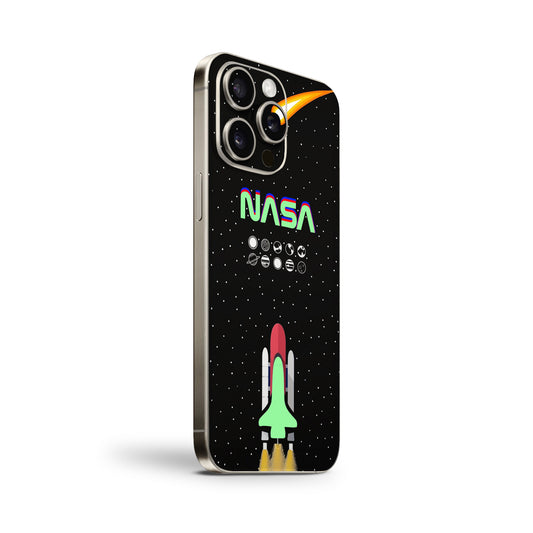 NASA Neon Mobile Skin