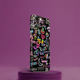 Neon Abstract 2 Mobile Skin