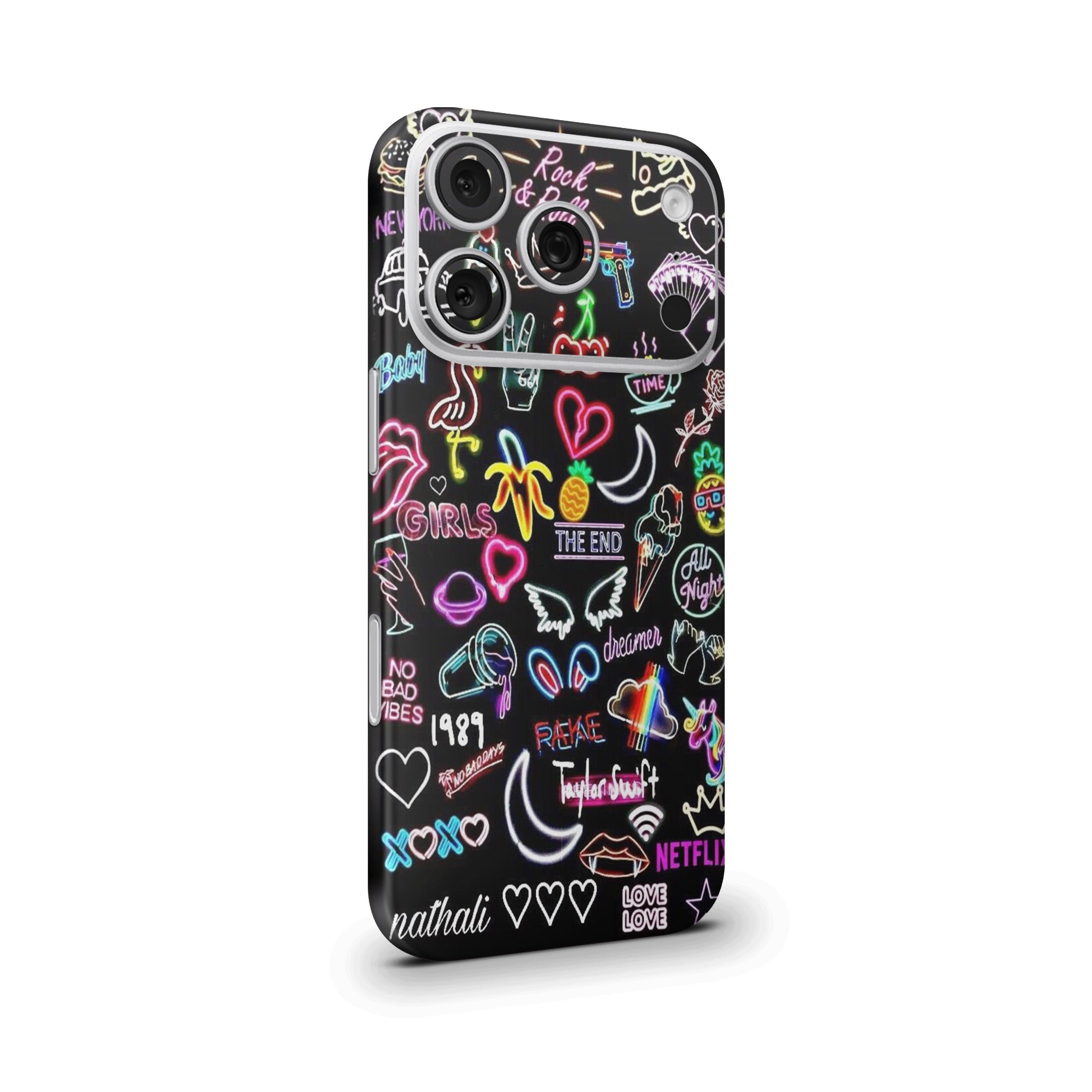 Neon Abstract 2 Mobile Skin