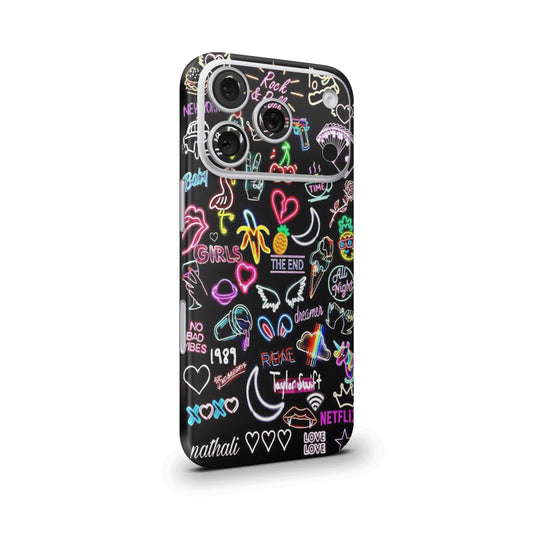Neon Abstract 2 Mobile Skin