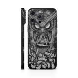 Night Owl Grey Mobile Skin