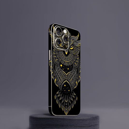 Owl illustration Mobile Skin