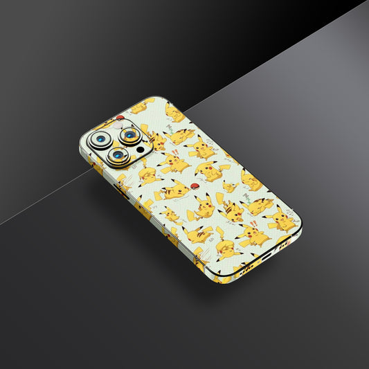 Pikachu Abstract Mobile Skin