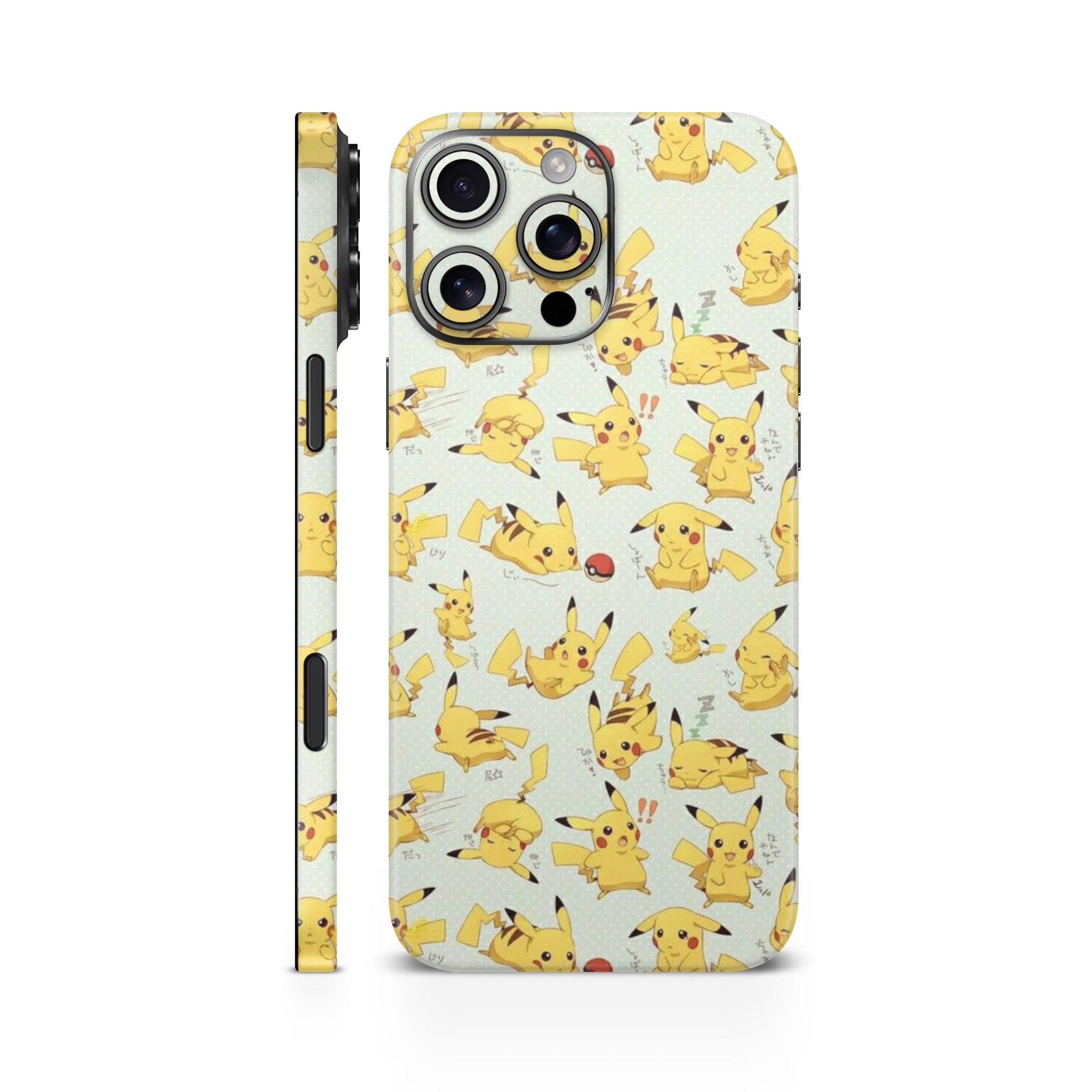 Pikachu Abstract Mobile Skin