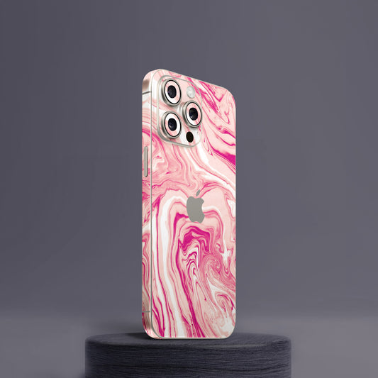 Pink Marble Mobile Skin