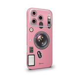 Pink Camera Mobile Skin