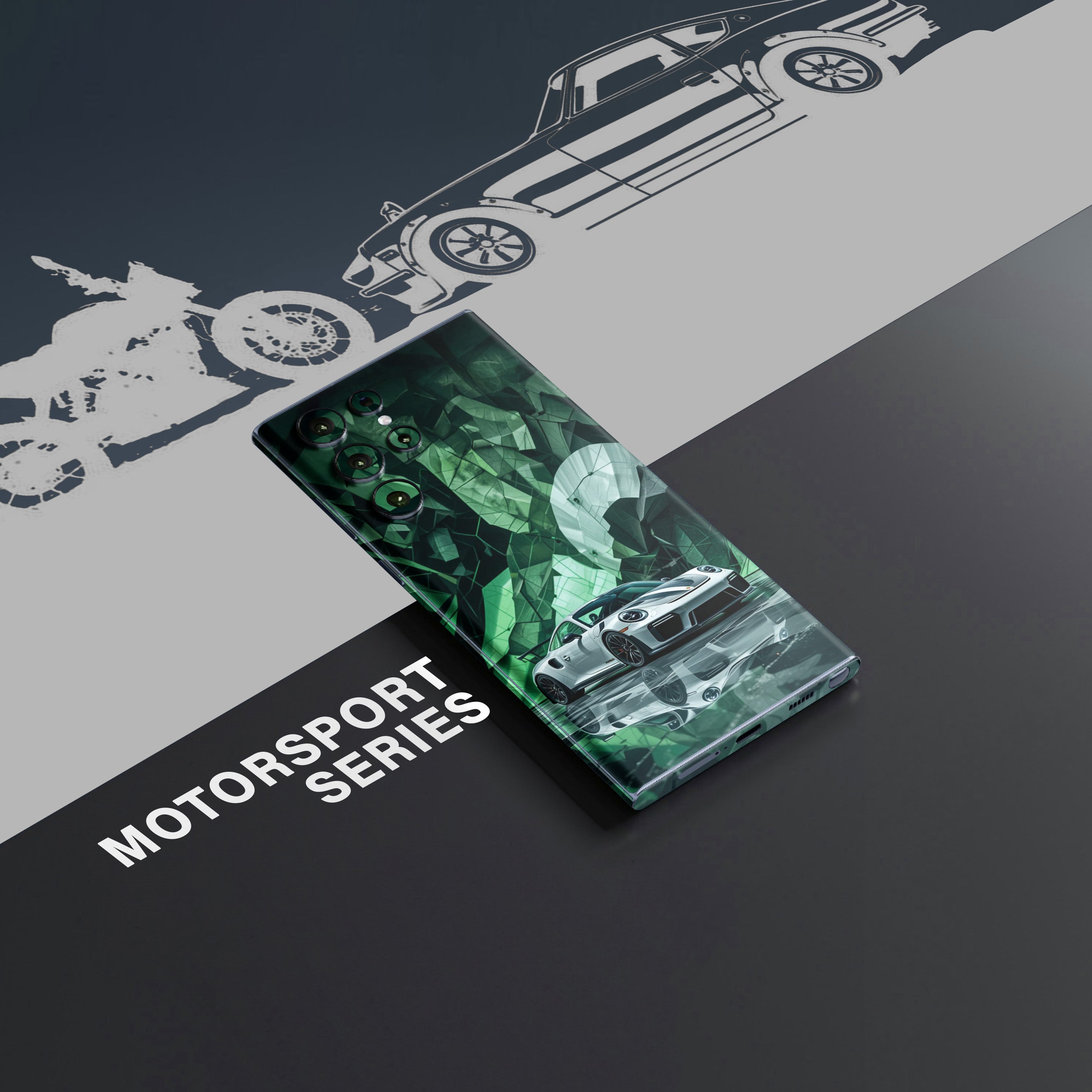 Porsche Art 1 Mobile Skin