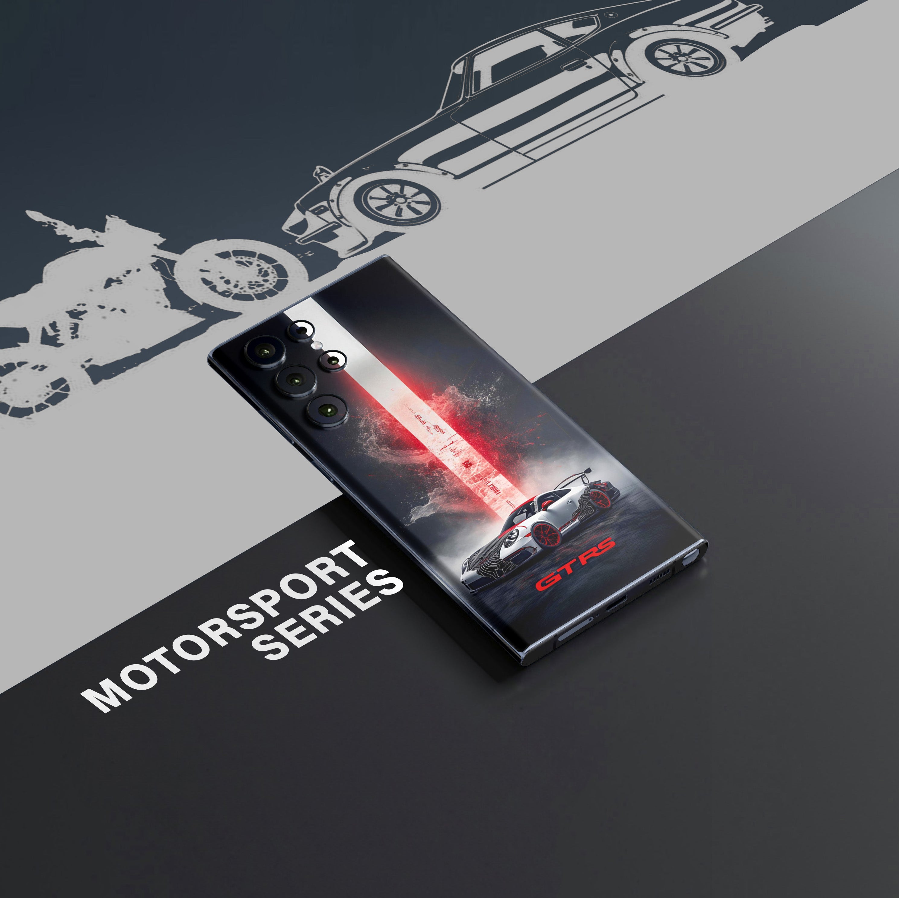 Porsche Art 4 Mobile Skin
