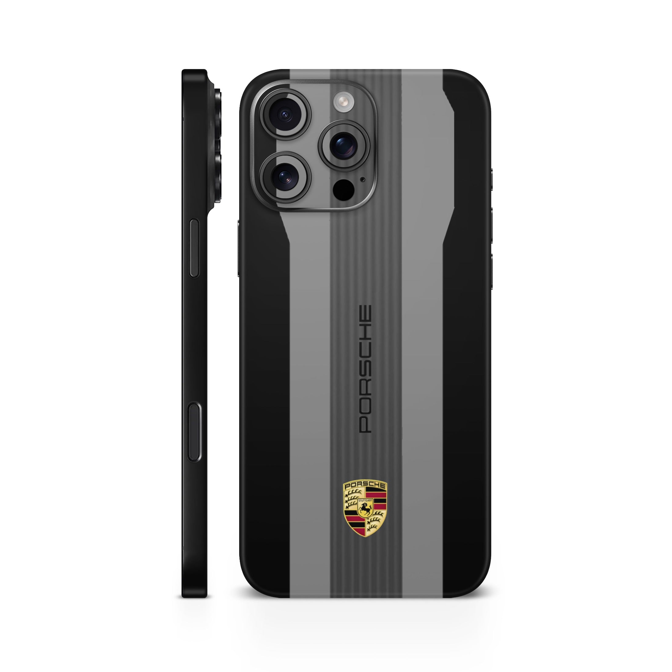 Porsche Black Mobile Skin