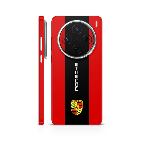 Porsche Red Mobile Skin