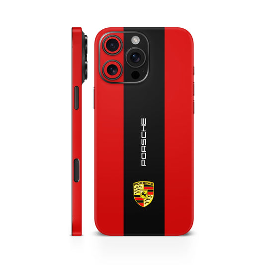 Porsche Red Mobile Skin