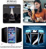 Privacy Hydrogel Screen Protector for Every Phone - (Installation Kit Included)