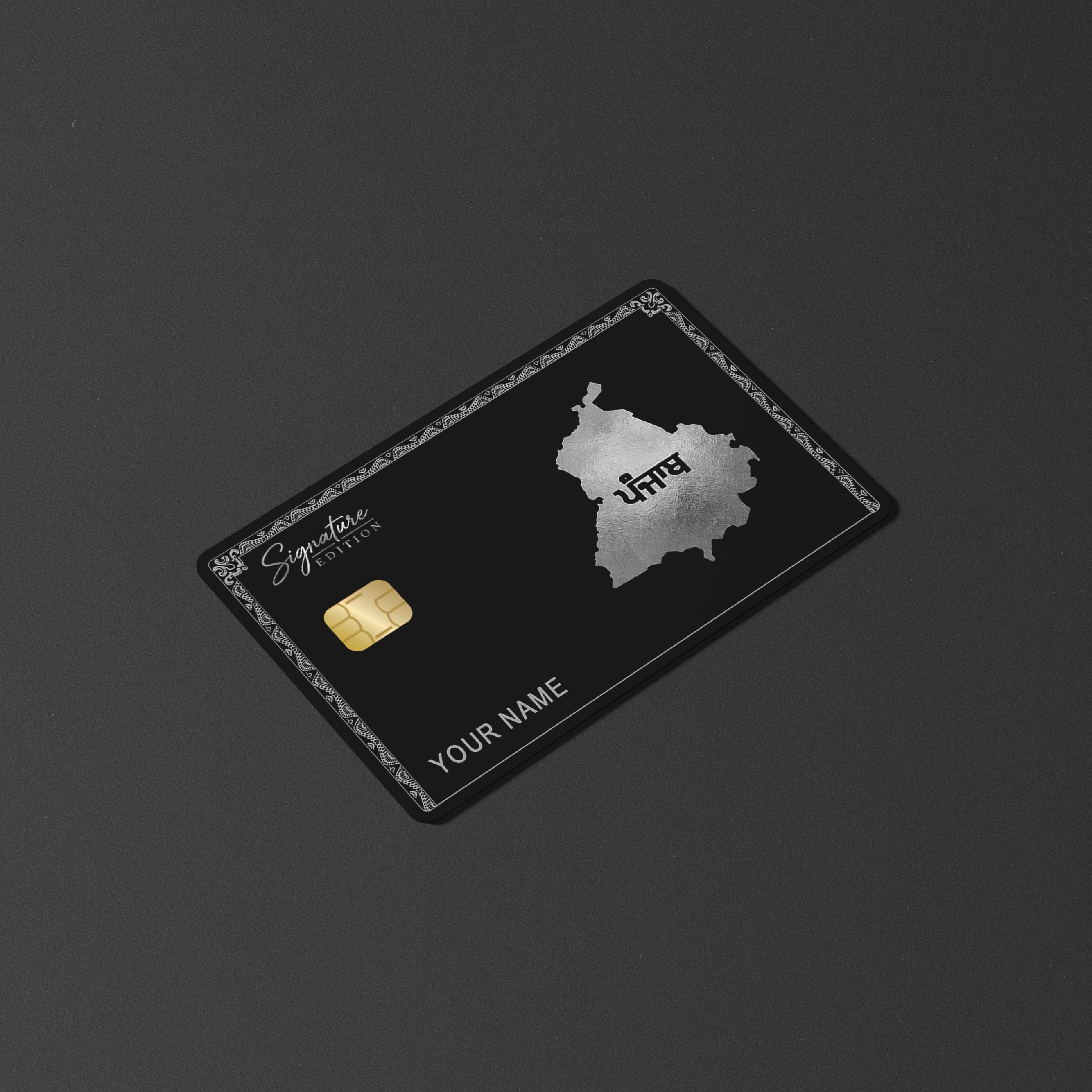 Punjab Platinum Edition Card Skin