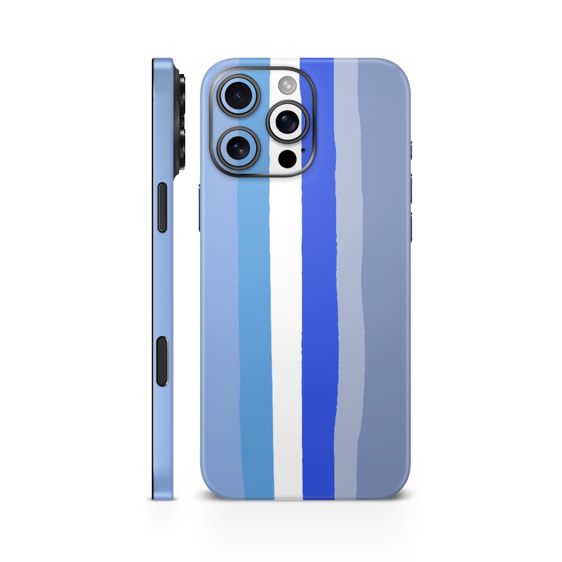 Rainbow Blue Mobile Skin