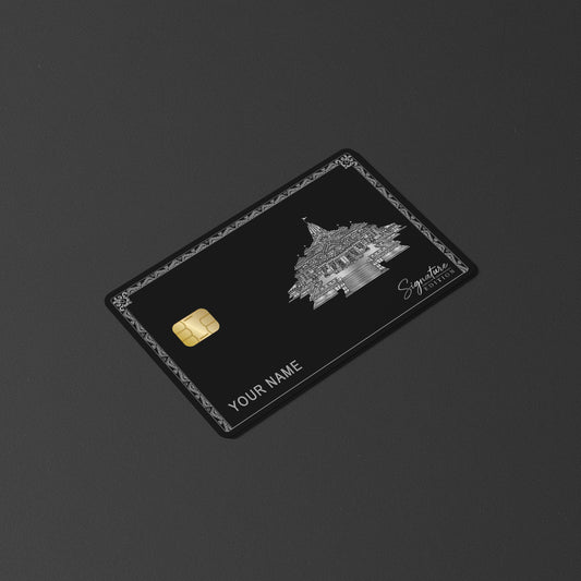 Ram Mandir Platinum Edition Card Skin