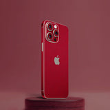 Red Leather Mobile Skin