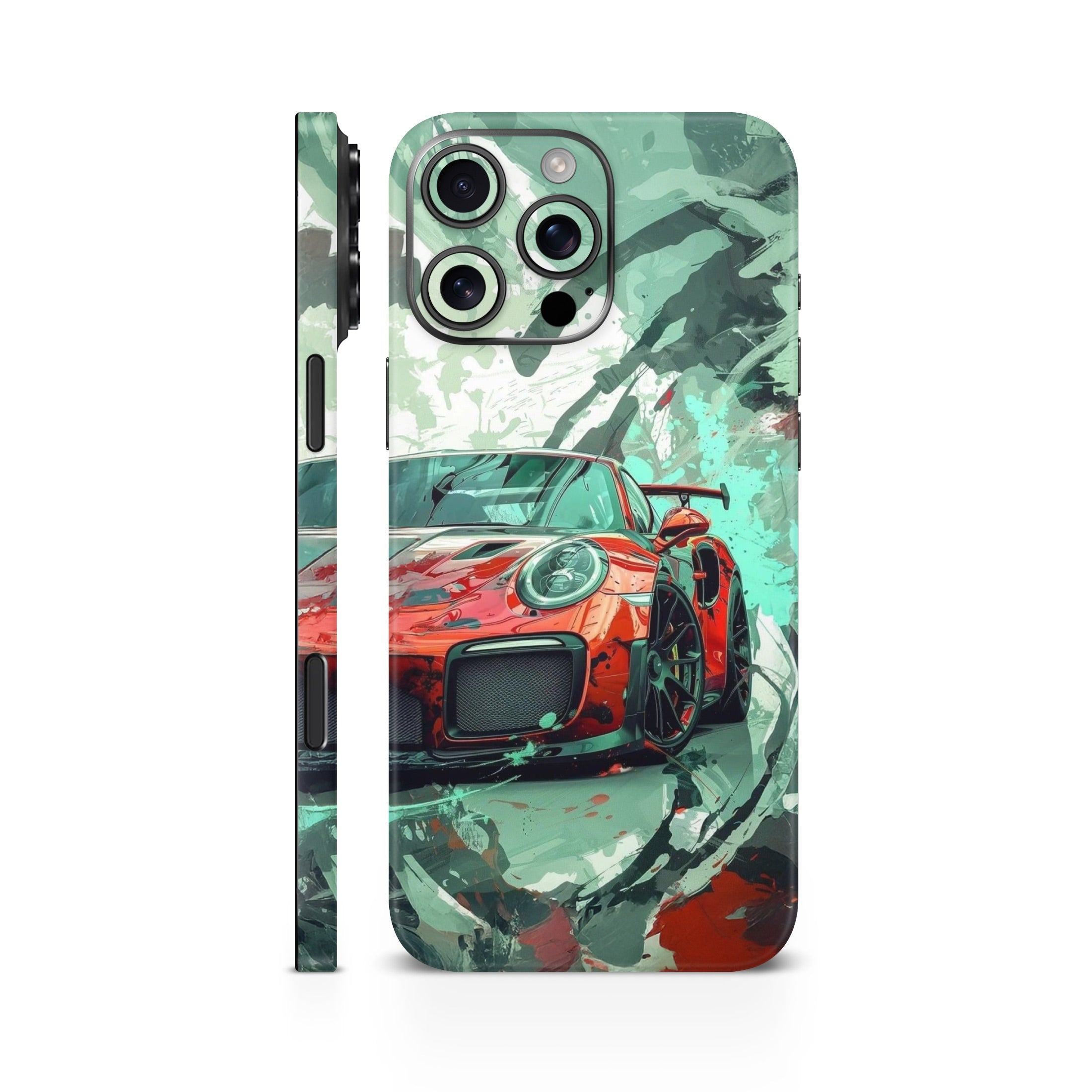 Red Porsche 911 GT Mobile Skin