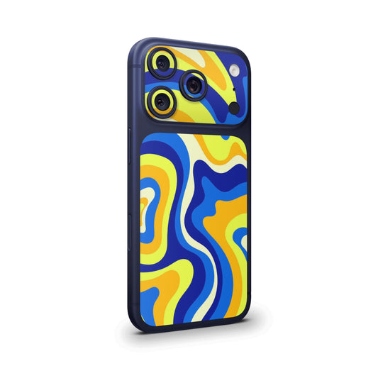 Retro Abstract Camera & Pocket Skin for iPhone 17 Pro / 17 Pro Max