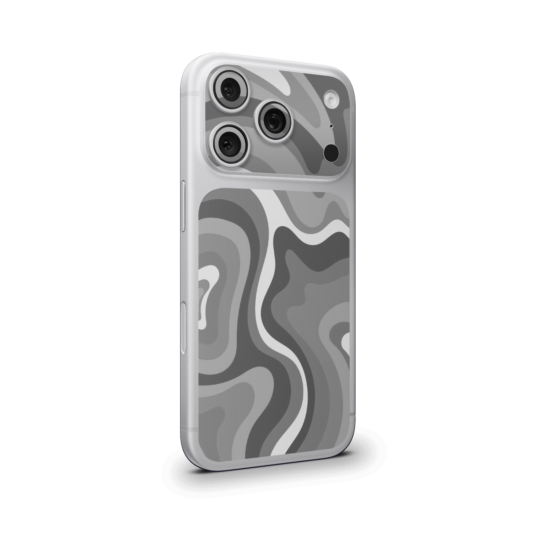 Retro Abstract Camera & Pocket Skin for iPhone 17 Pro / 17 Pro Max