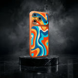 Retro Abstract Camera & Pocket Skin for iPhone 17 Pro / 17 Pro Max