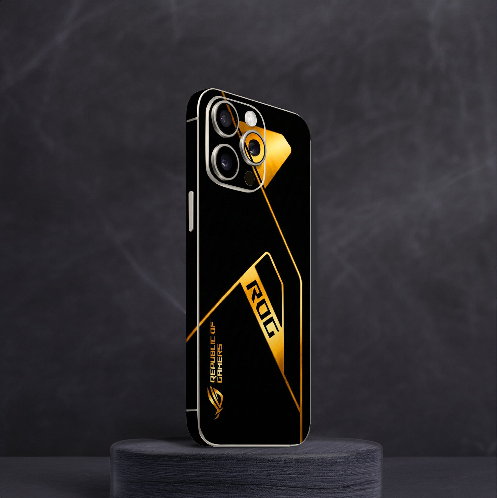 Rog V1 Gold Mobile Skin