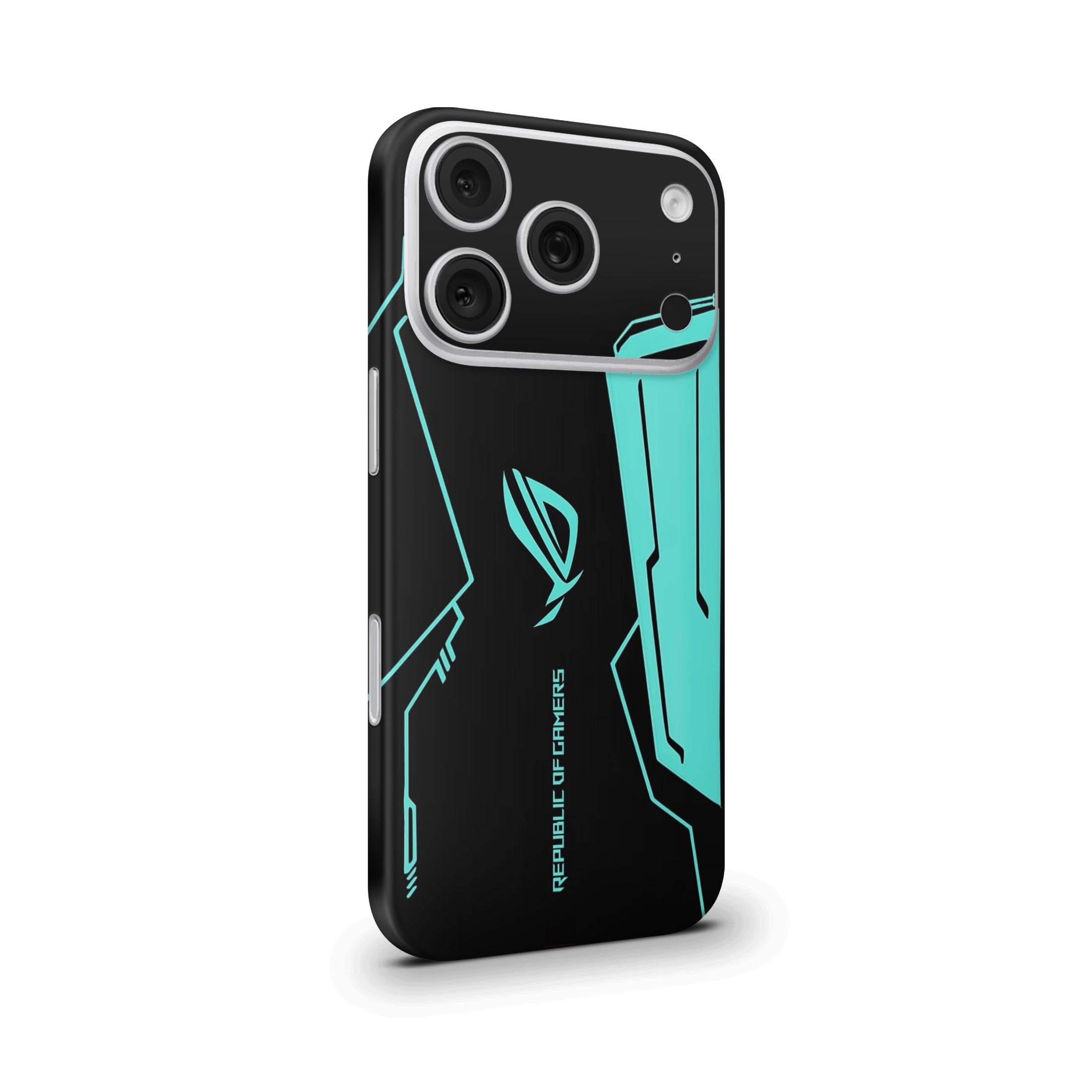 Rog Classic Cyan Mobile Skin