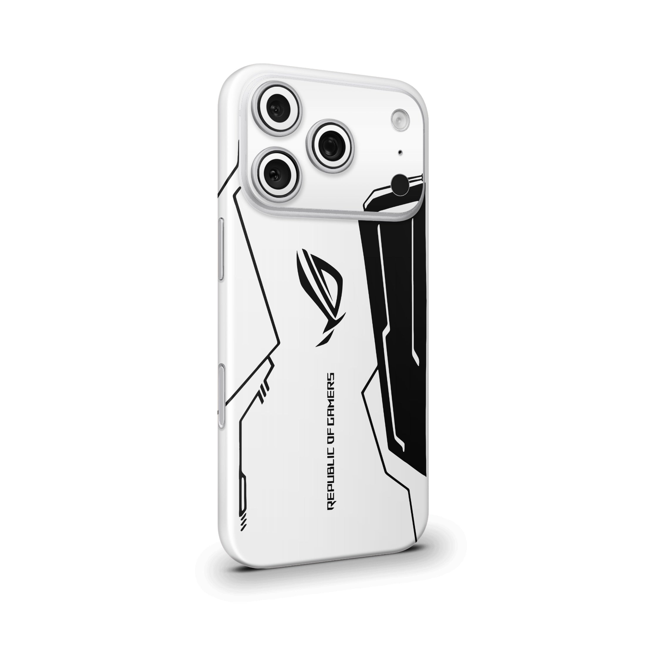 Rog Classic White Mobile Skin