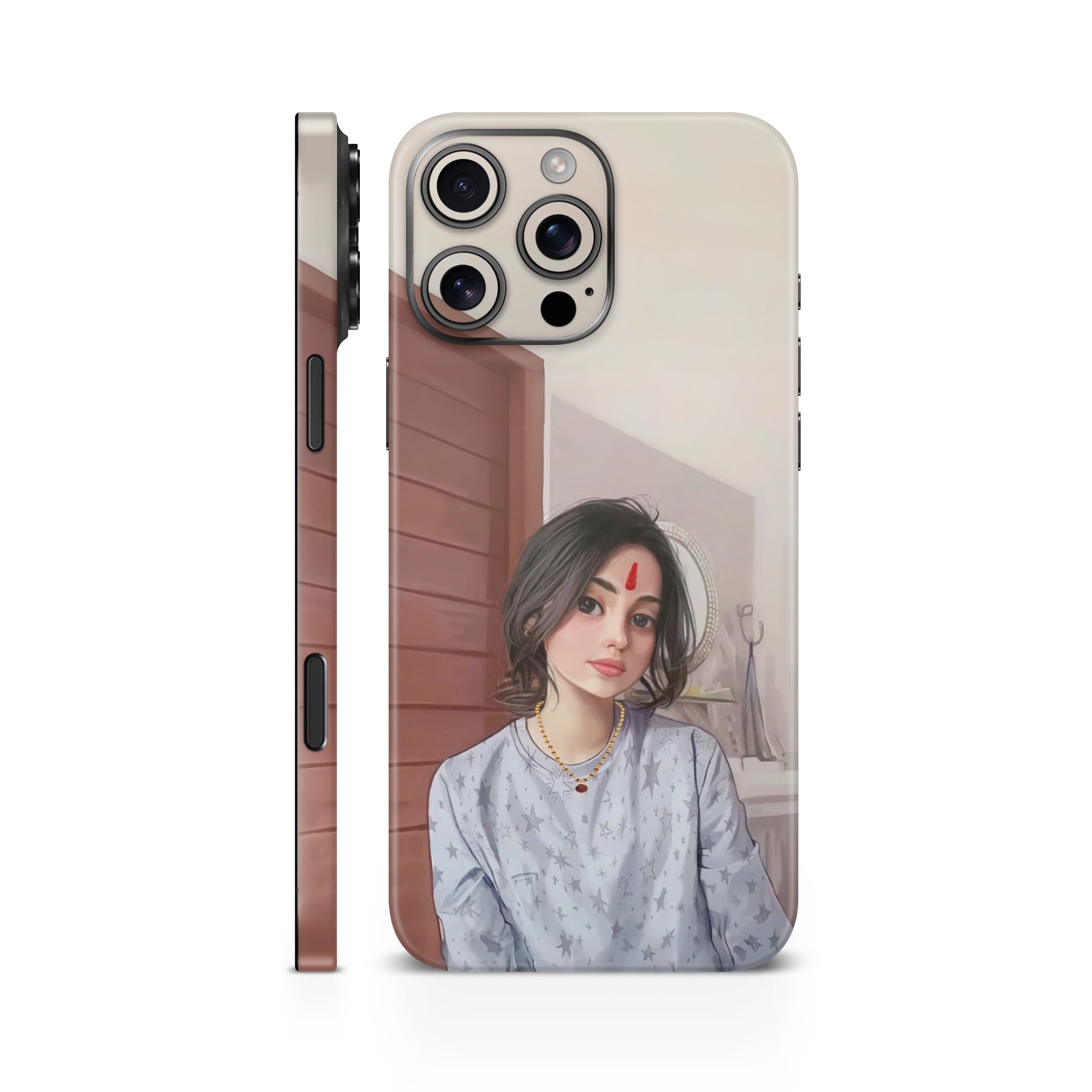 Sanatani Girl Art 3 Mobile Skin