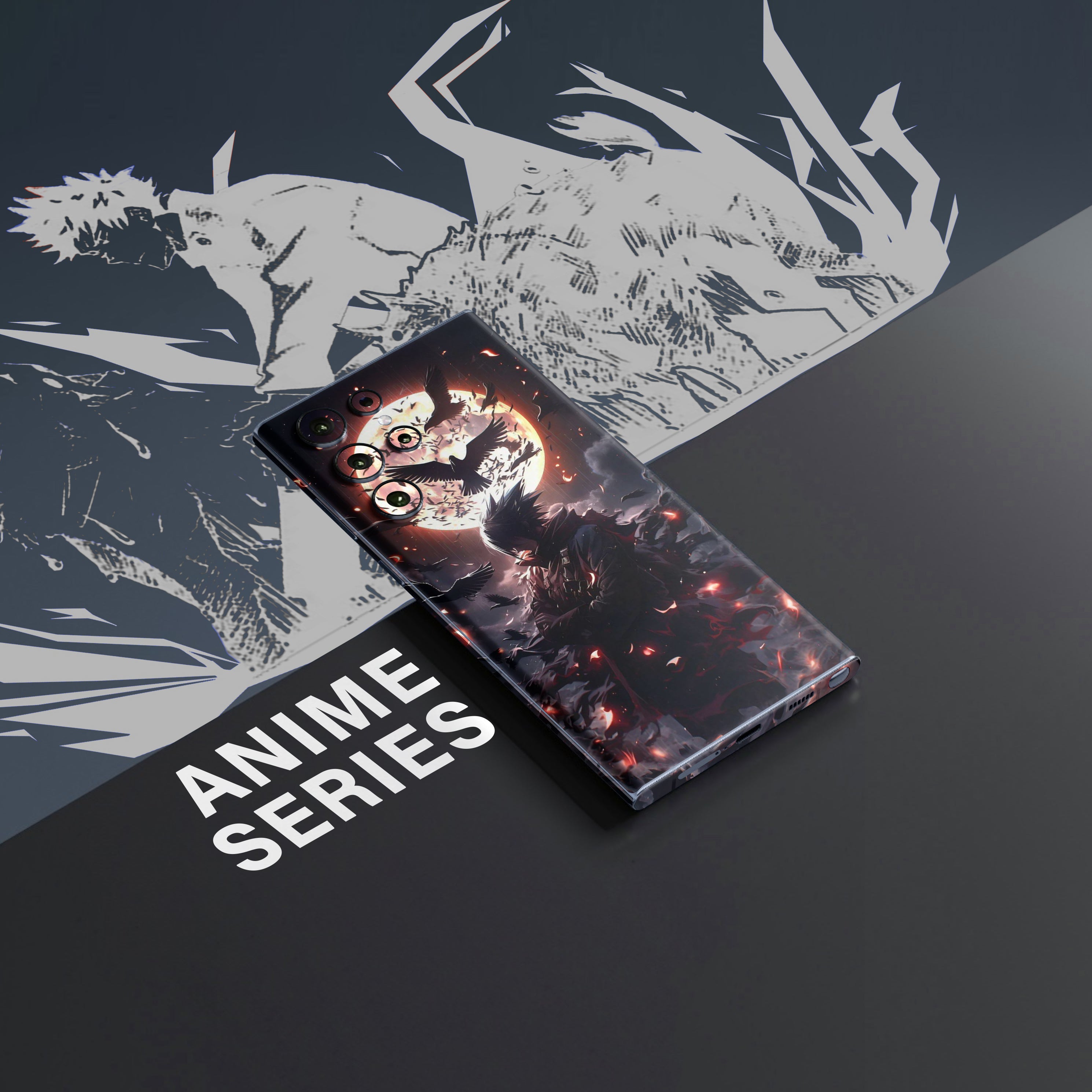 Sasuke Anime Mobile Skin