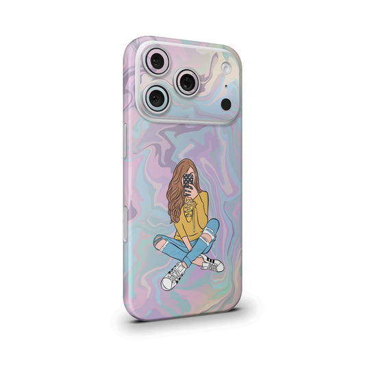 Selfie Girl Mobile Skin