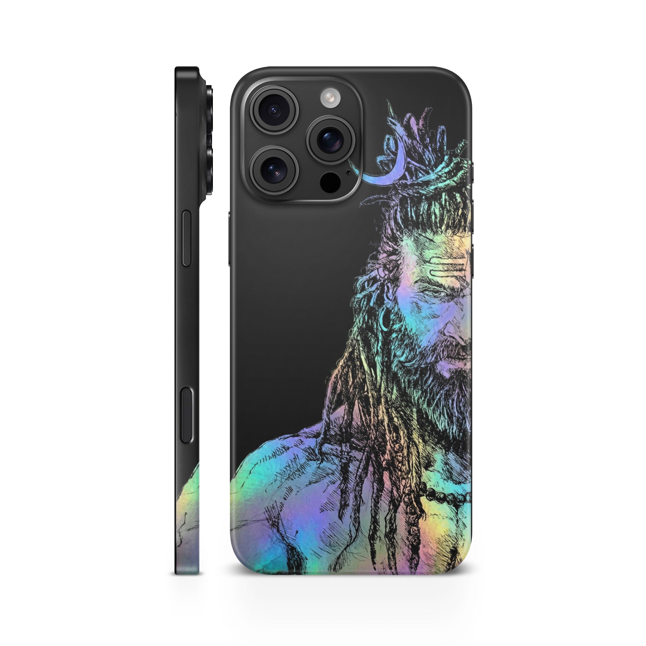 Lord Shiva Art 1 Gradient Mobile Skin