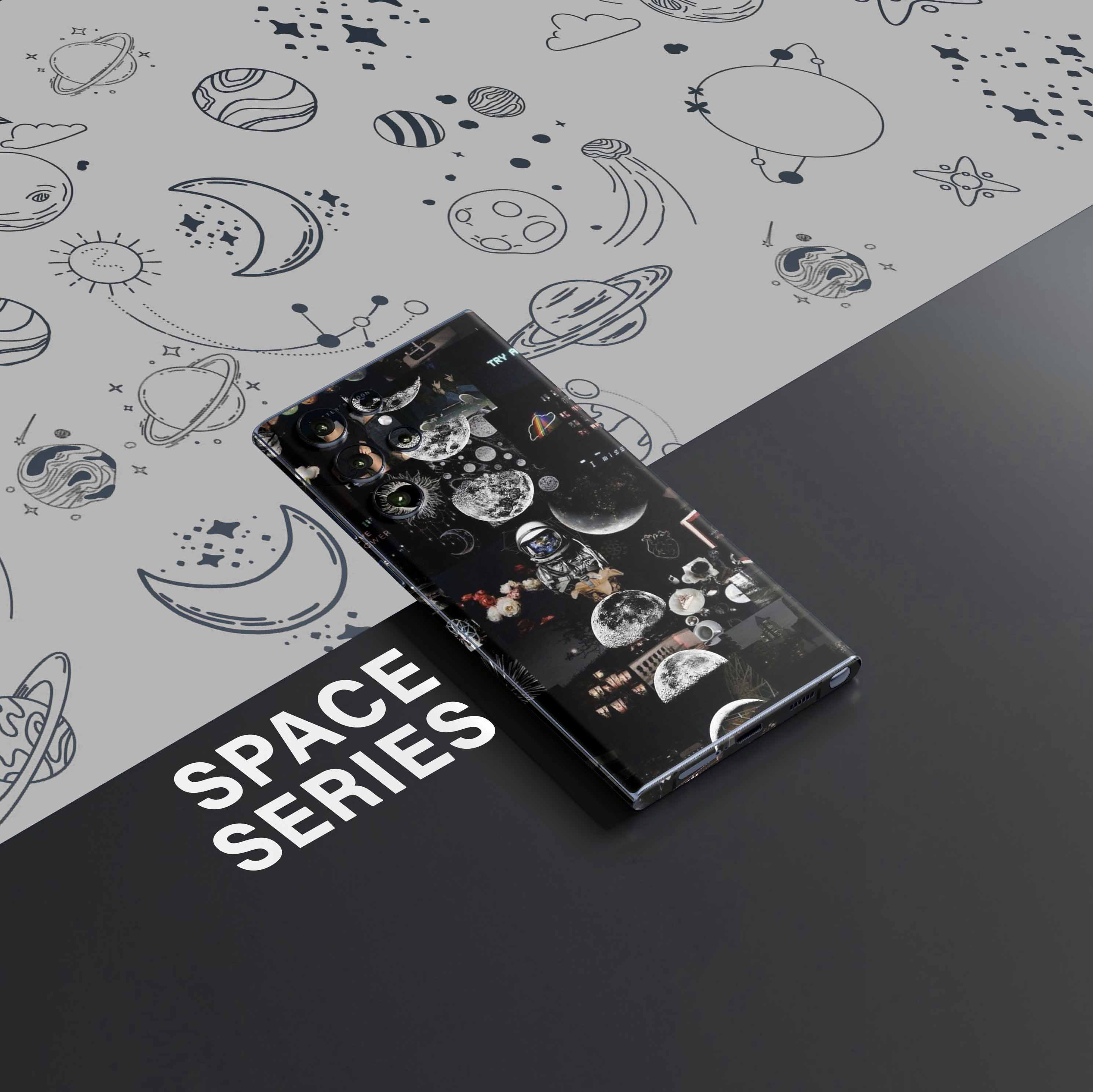 Space Abstract 1 Mobile Skin