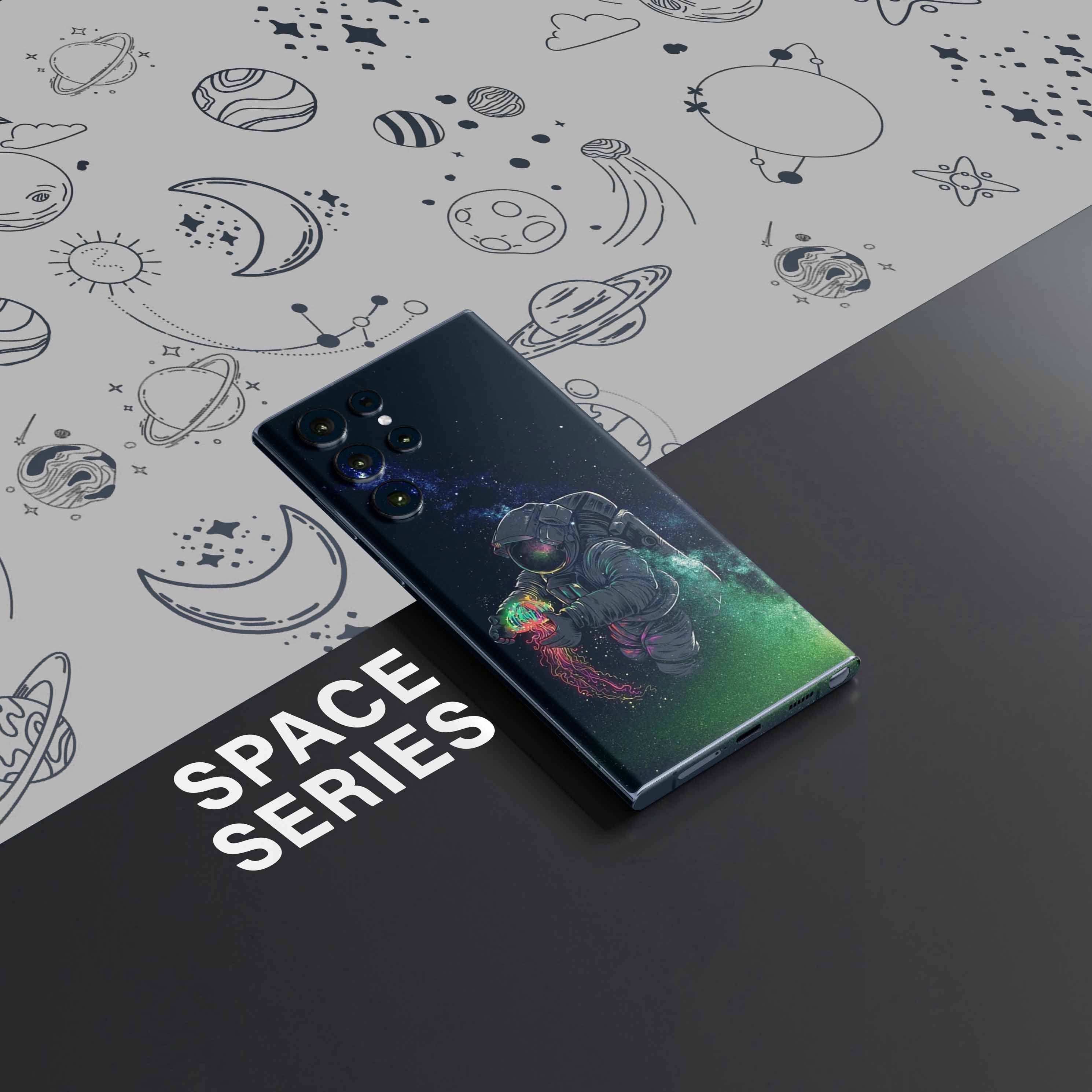 Space Man 4 Mobile Skin – Wrap Shopee