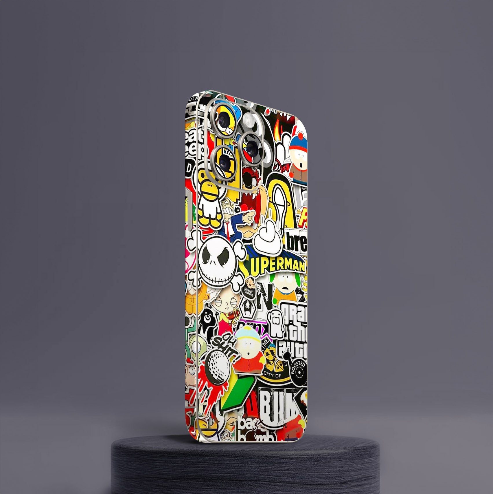 Sticker Bomb Abstract Mobile Skin