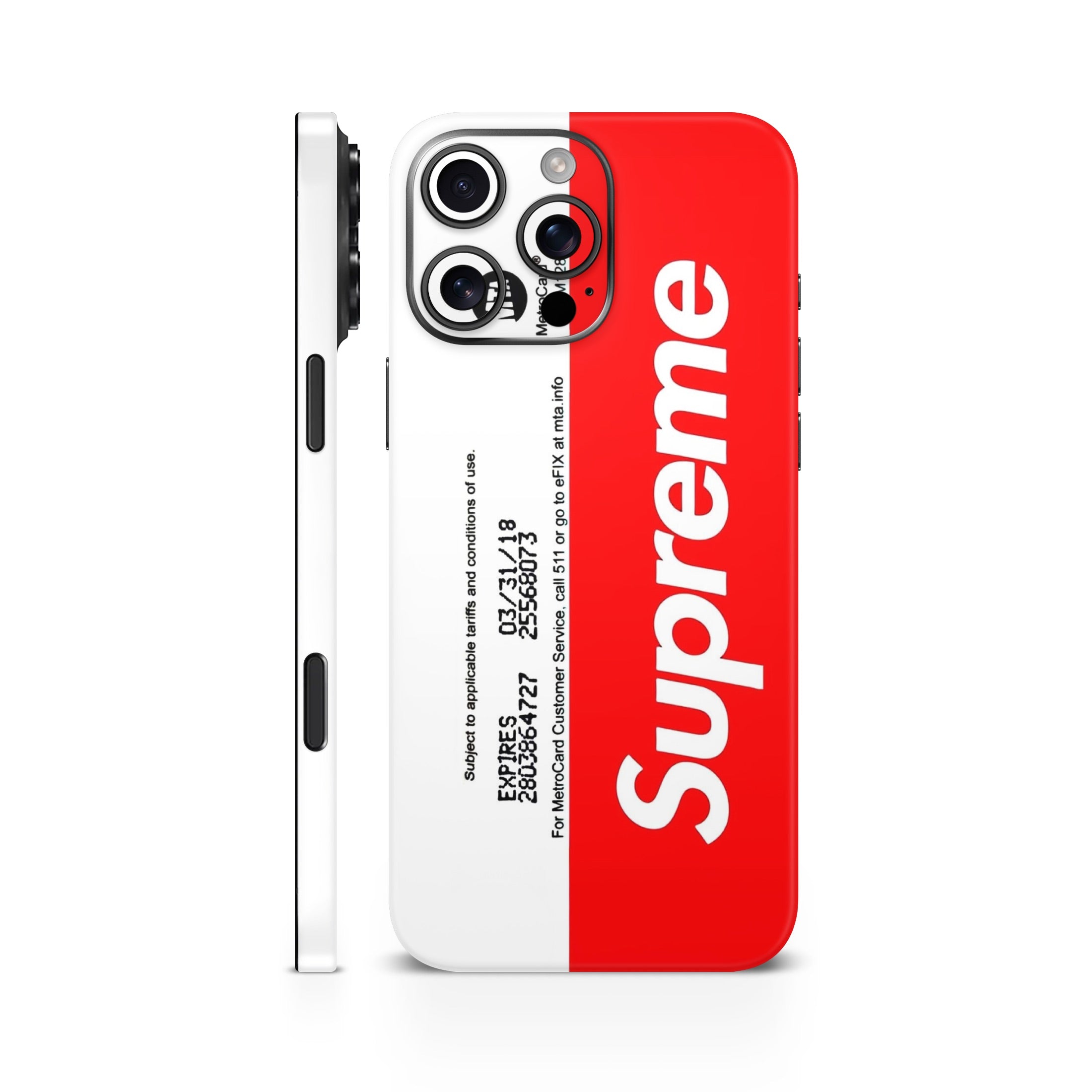 Supreme Ticket Mobile Skin