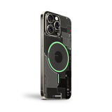 Teardown Black Neon Mobile Skin