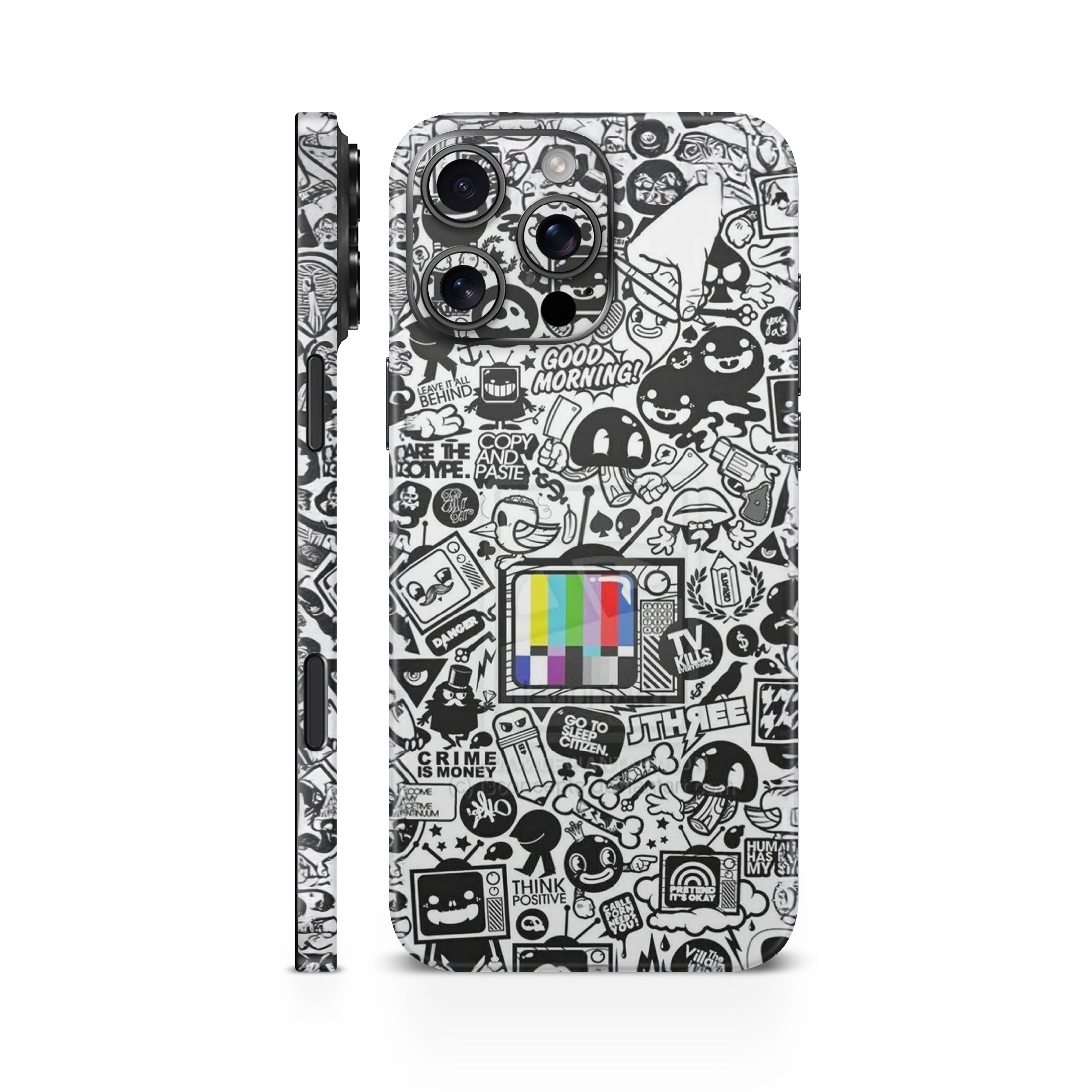 TV Abstract Mobile Skin