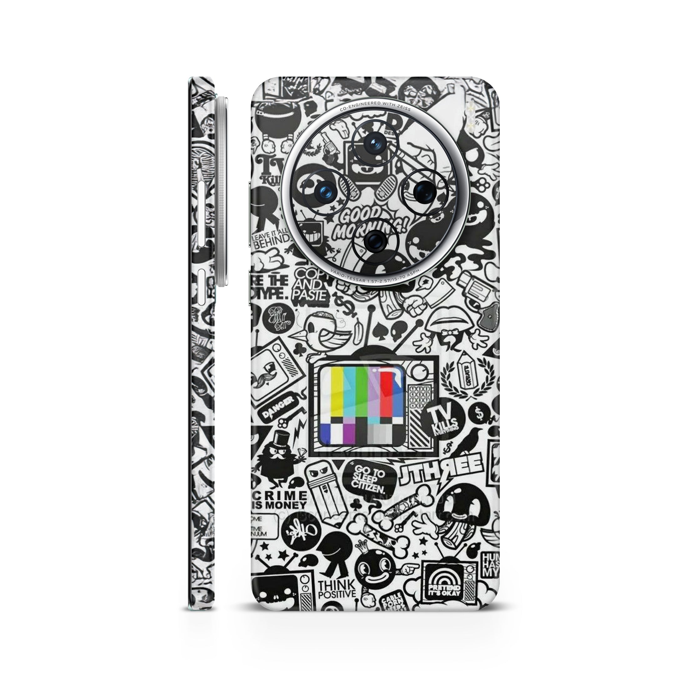 TV Abstract Mobile Skin
